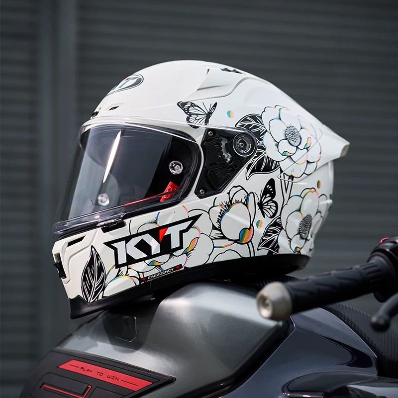 Carbon Fiber Lightweight Motorcycle Helmet - HOT KYT ST Carbon Fiber Motorcycle