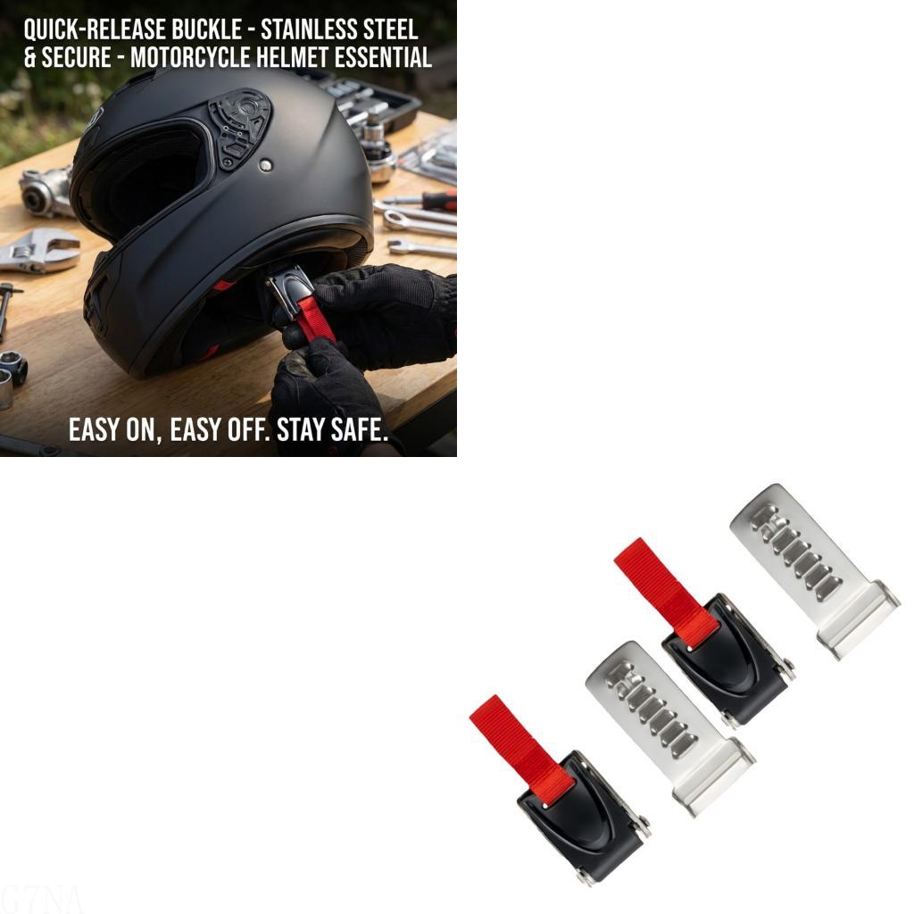 Quick Release Buckle Motorcycle Helmet - G7NA Motorcycle Helmets necessary 7 Section