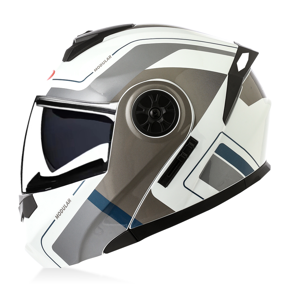 Modular Flip Up Motorcycle Helmet Dot Approved - High Quality Modular Flip Up Helmet