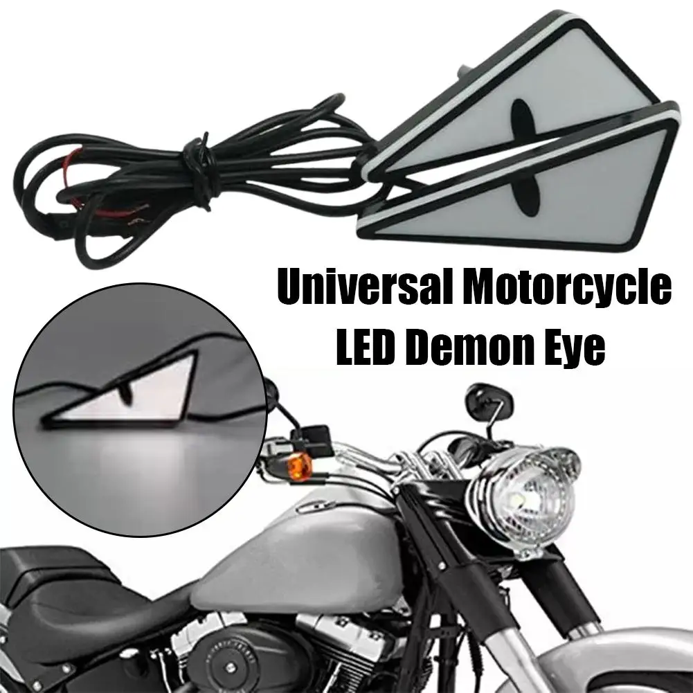 Universal Motorcycle Led Headlight Projector - Universal Motorcycle LED Demon Eye Light