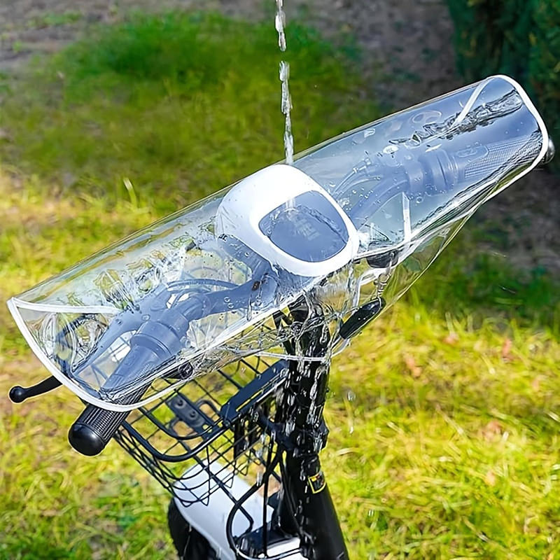 Riding Gear - 1Pc Electric Vehicle Front Rain Cover,