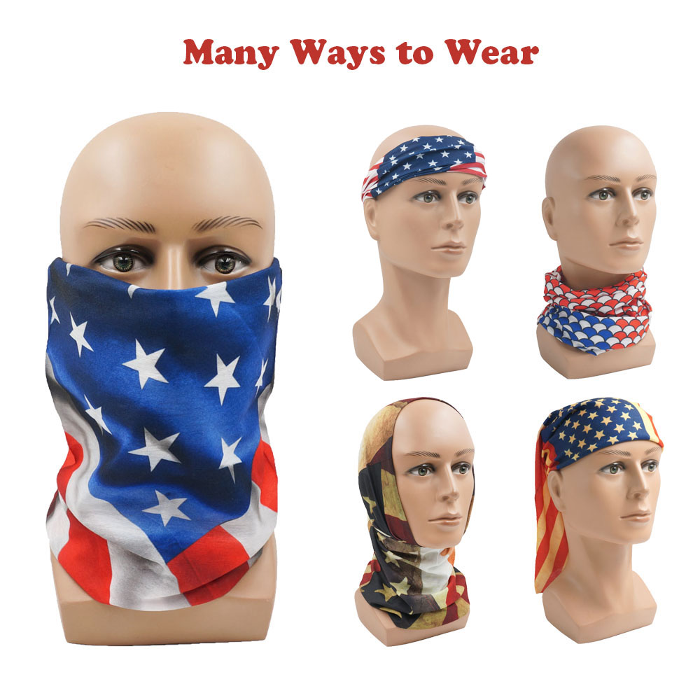 USA Flag Pattern Sun Protectiv - Riding Gear review and price