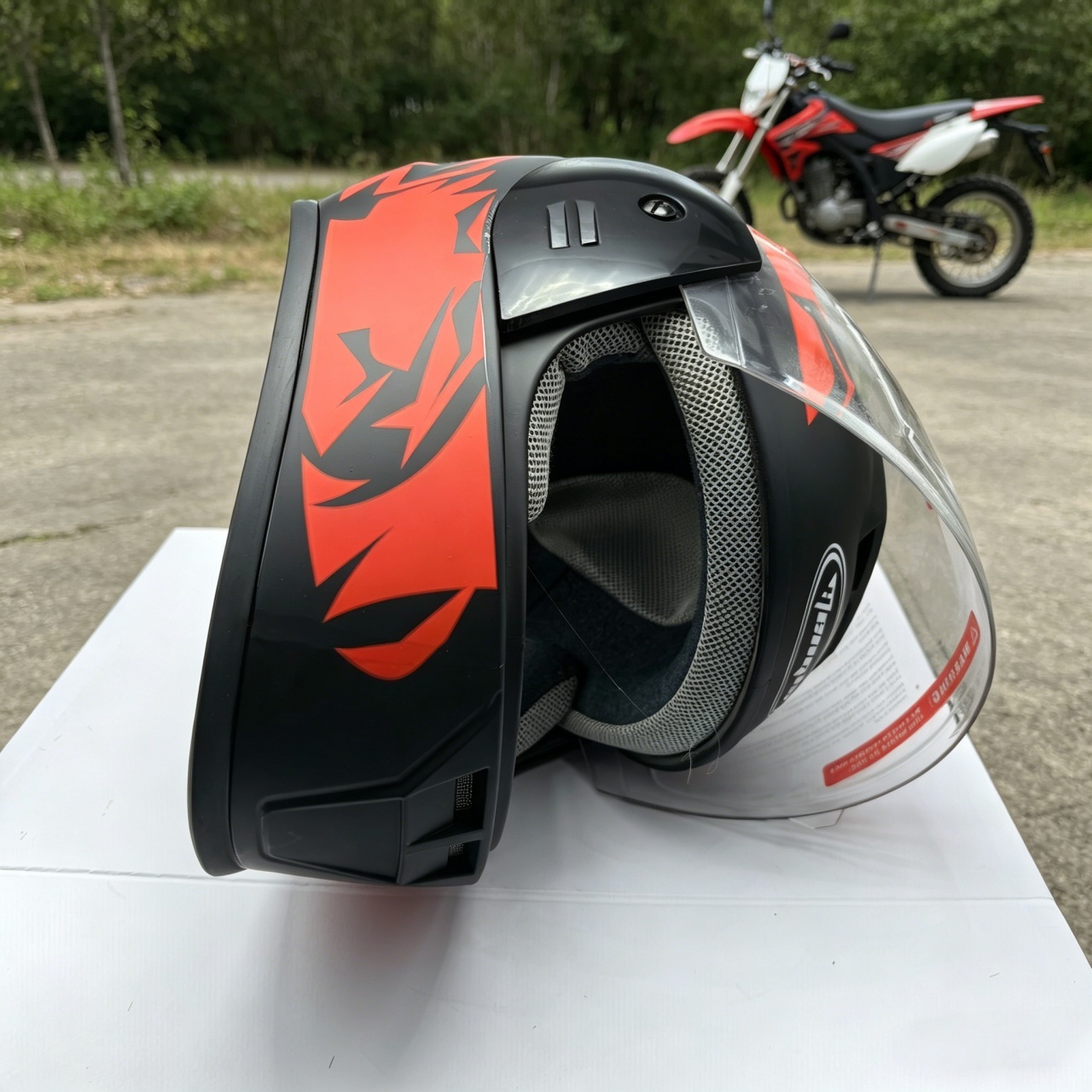Full Face Motorcycle Helmet Du - Dual Visor Motorcycle Racing Helmet review and price