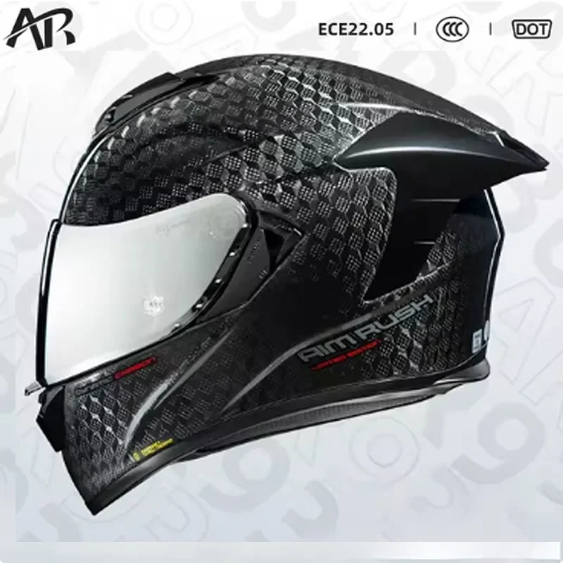 AR 12K Carbon Fiber Motorcycle - Carbon Fiber Lightweight Motorcycle Helmet review and price