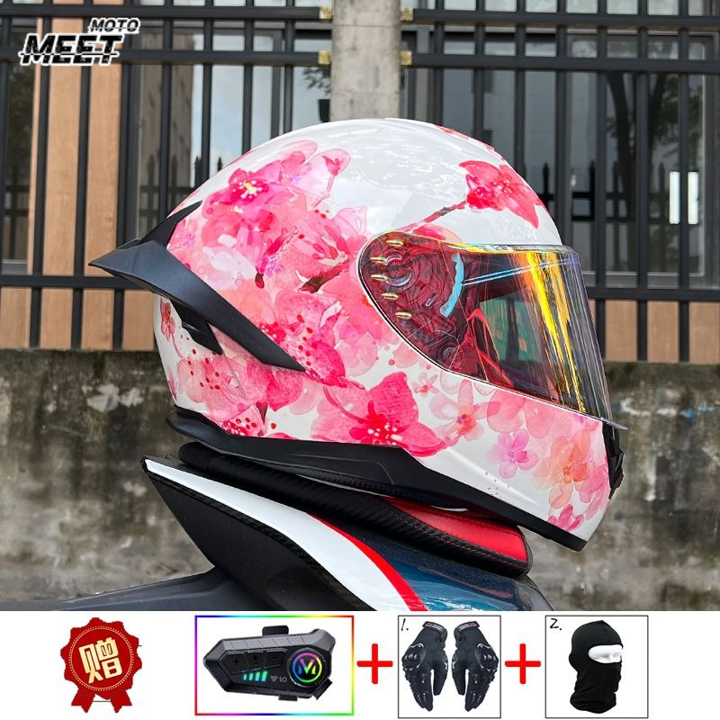 ORZ Motorcycle Bluetooth Helme - Full Face Motorcycle Helmet With Bluetooth review and price