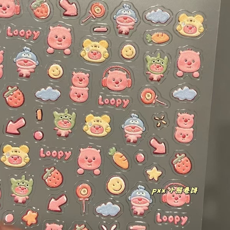 Loopy 3D embossed sticker, tra - Atv Parts review and price