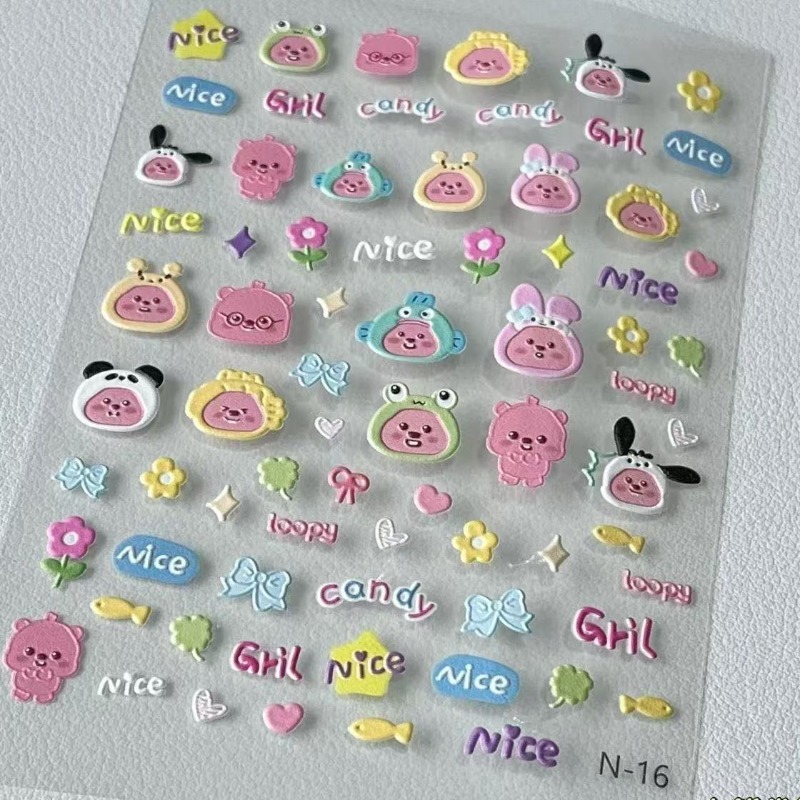 Loopy 3D embossed sticker, tra - Atv Parts review and price