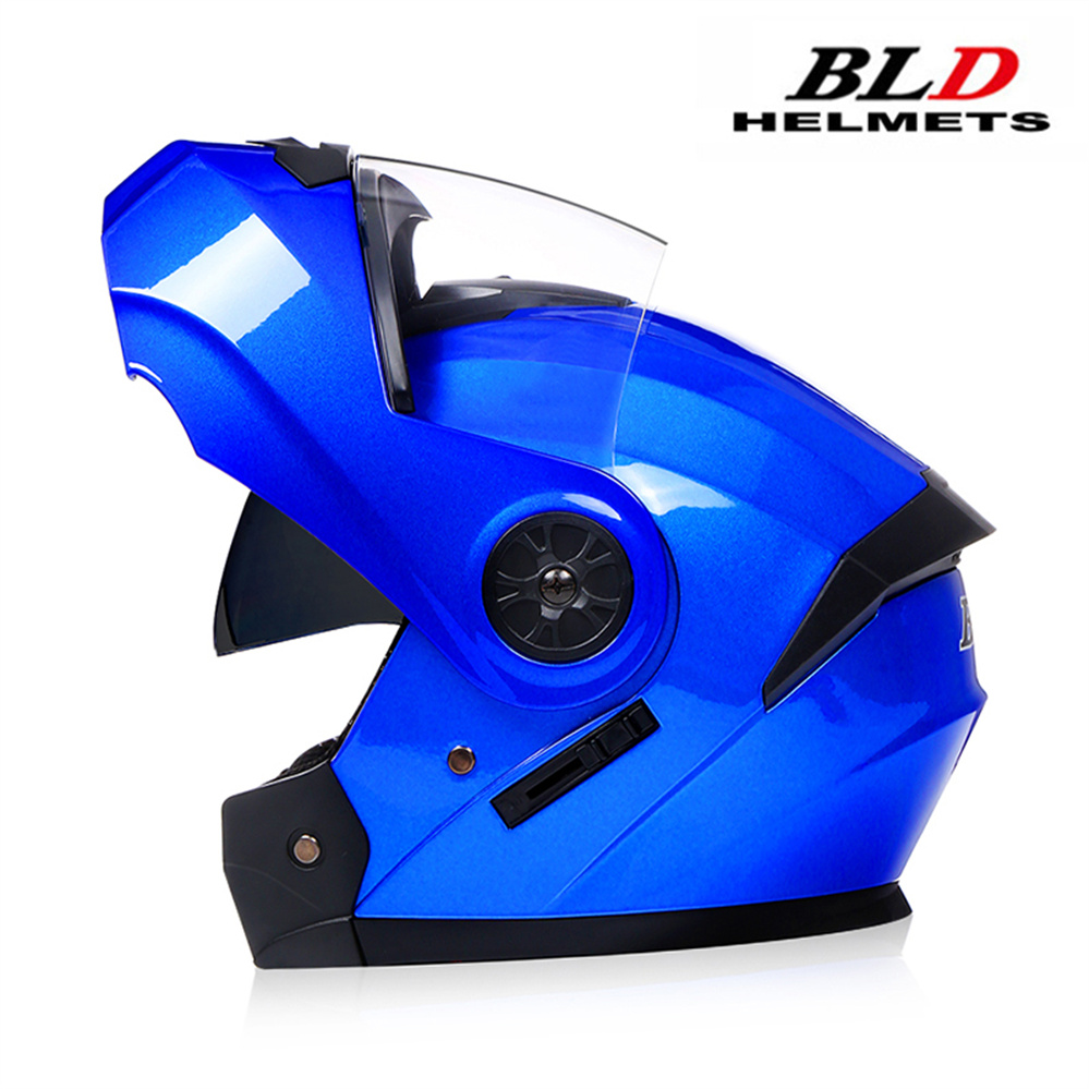 Dual Lens Helmet Modular Fashi - Dual Visor Motorcycle Racing Helmet review and price