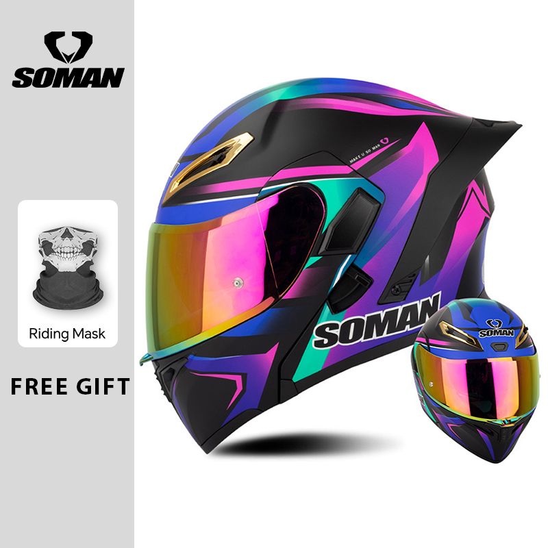 Men's Motorcycle Helmet DOT Ap - Modular Flip Up Motorcycle Helmet Dot Approved review and price