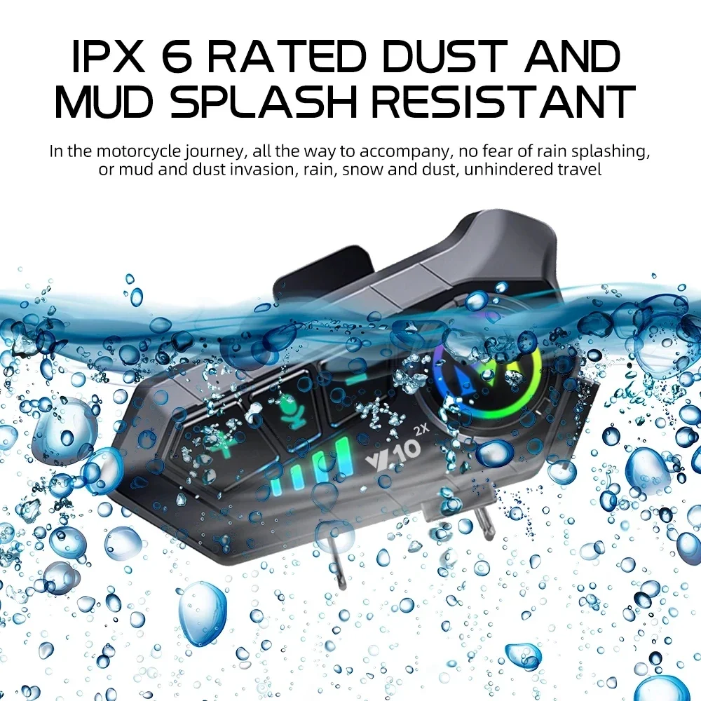 V10 2X Bluetooth Motorcycle He - Full Face Motorcycle Helmet With Bluetooth review and price