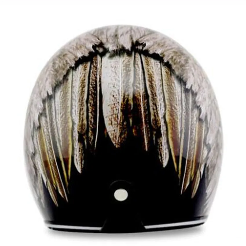 Black Vintage Motorcycle Helme - Vintage Open Face Retro Helmet review and price