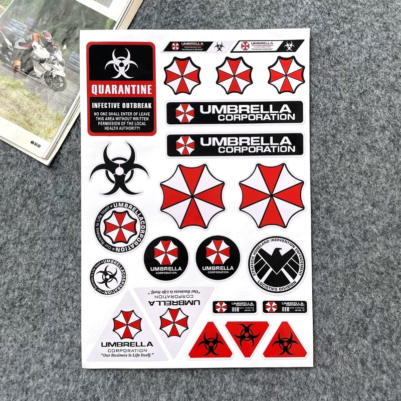 Hot Residents Evils Umbrella W - Motorcycle Helmets review and price