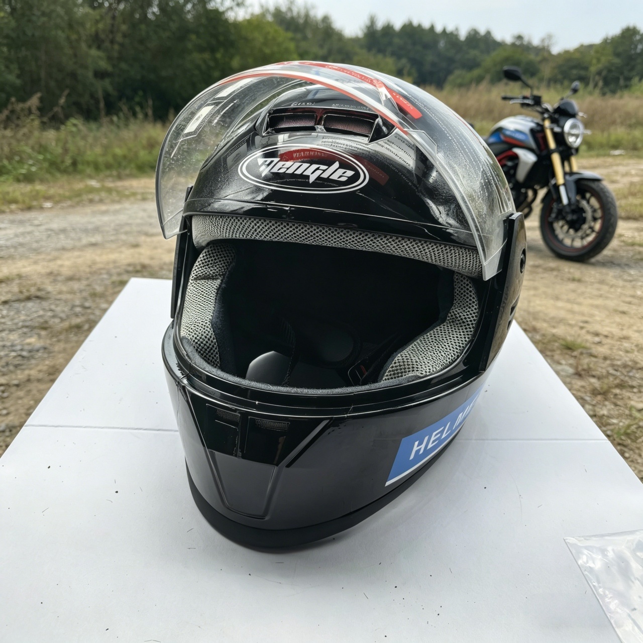 Full Face Motorcycle Helmet Du - Dual Visor Motorcycle Racing Helmet review and price