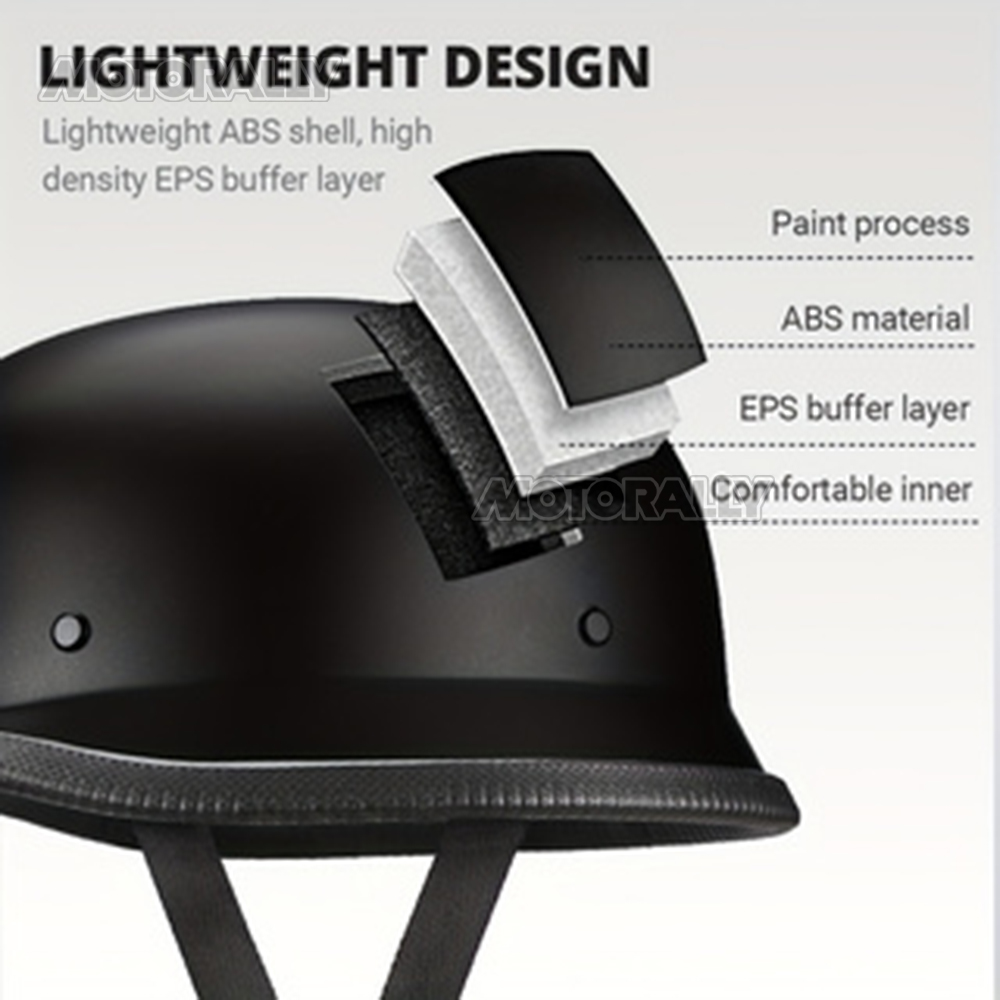 Motorcycle Helmet Vintage Moto - Vintage Open Face Retro Helmet review and price