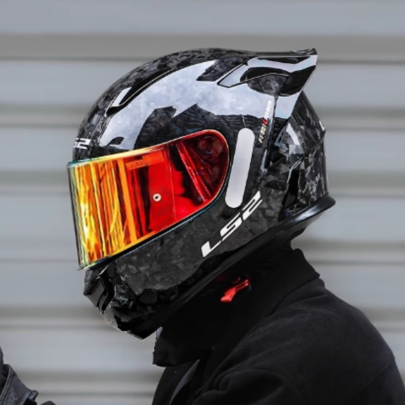 LS2  Carbon Fiber Full‑Face Mo - Carbon Fiber Lightweight Motorcycle Helmet review and price