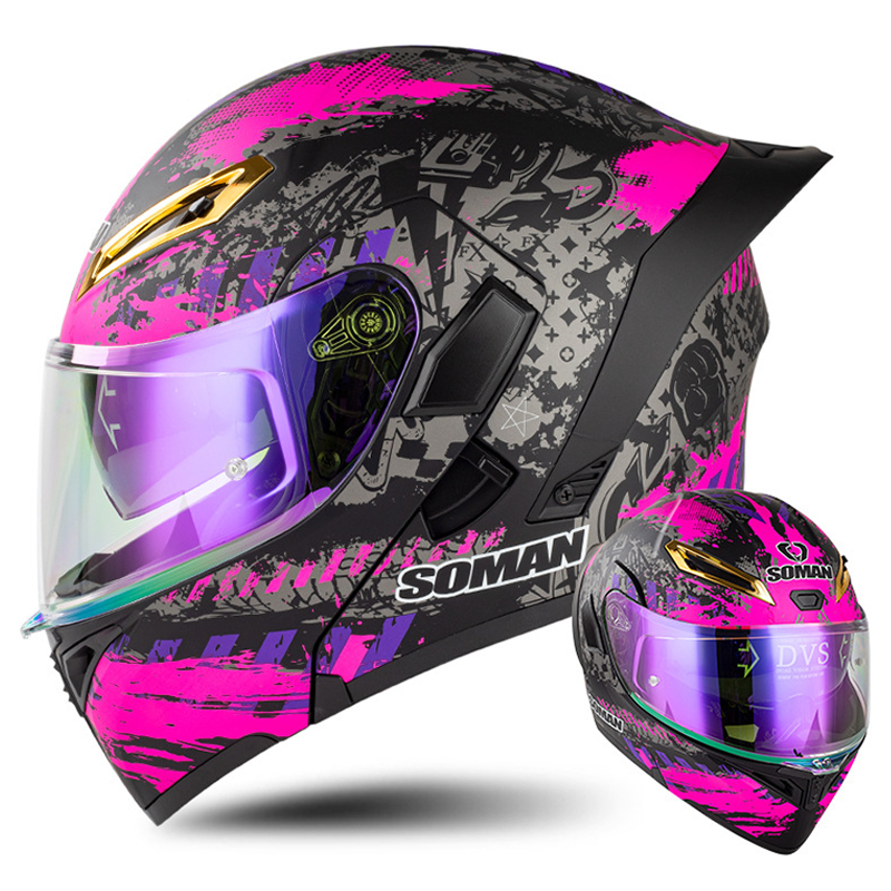 DOT Approved Men Motorcycle He - Modular Flip Up Motorcycle Helmet Dot Approved review and price