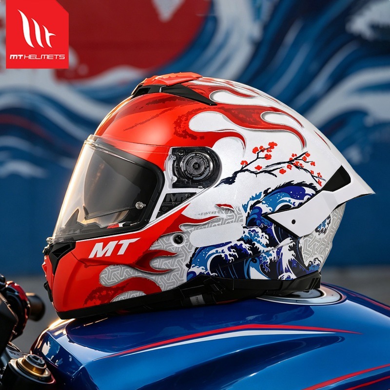 NEW MT Thunder 4SV Dual Visor  - Dual Visor Motorcycle Racing Helmet review and price