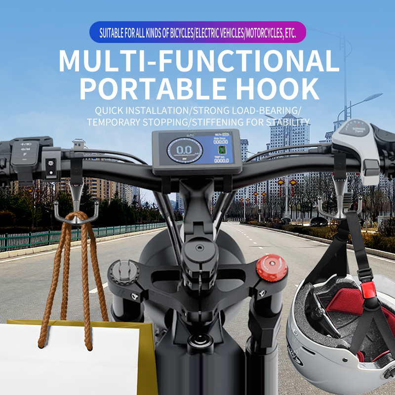 Electric bike hook, front univ - Motorcycle Helmets review and price