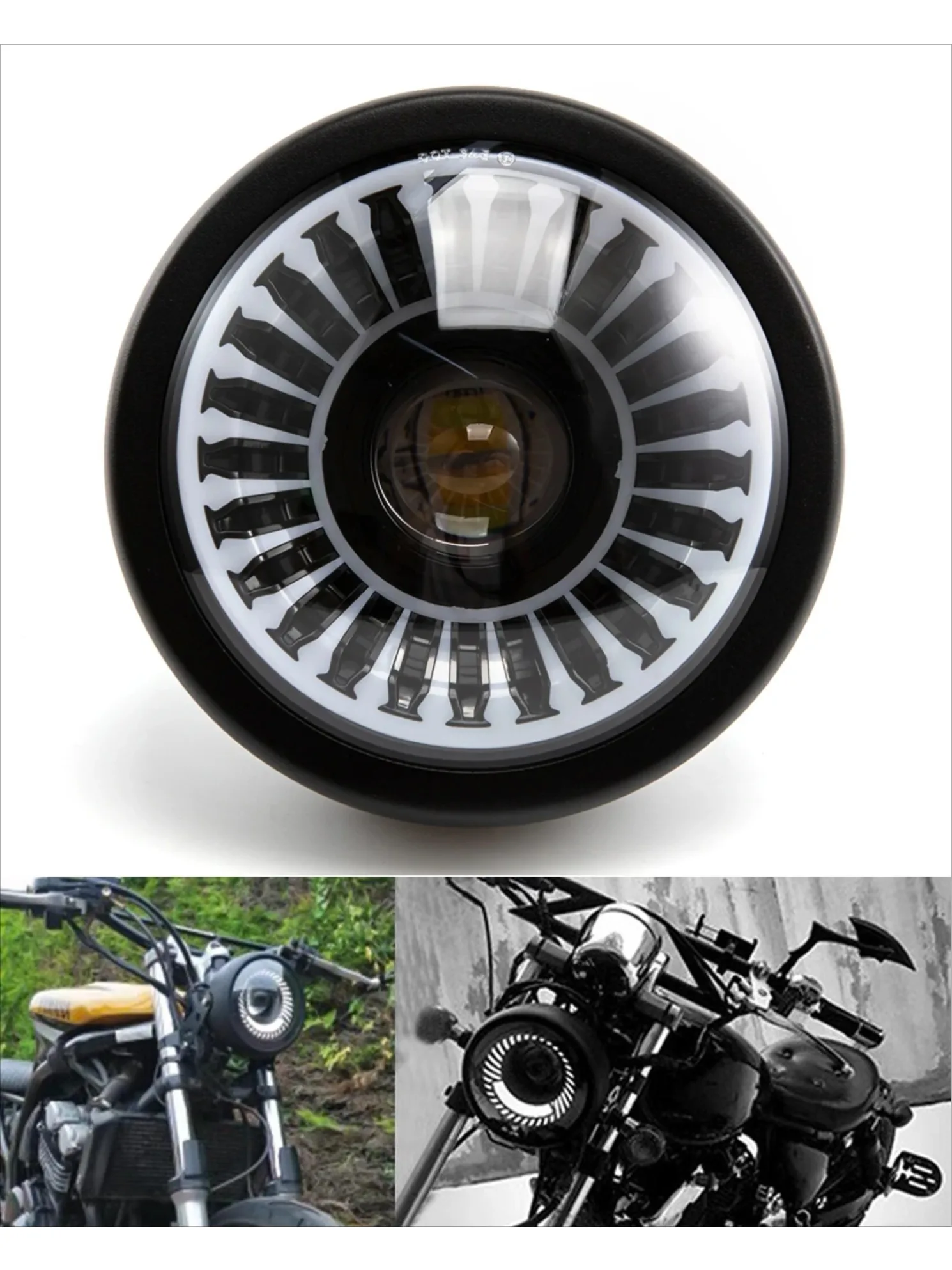 Motorcycle 6.5 Inch Universal  - Universal Motorcycle Led Headlight Projector review and price