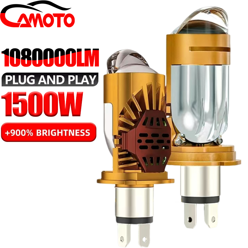 CAMOTO Bi LED Lens Projector H - Universal Motorcycle Led Headlight Projector review and price