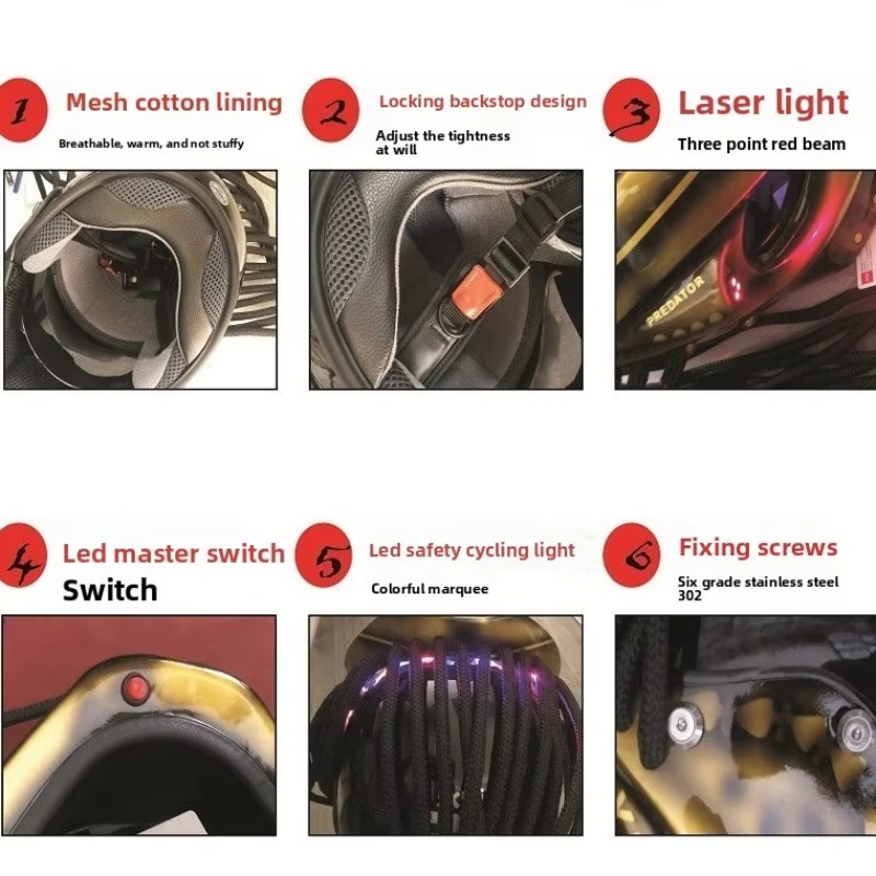 Airo New Custom Predator Full  - Custom Predator Motorcycle Helmet review and price
