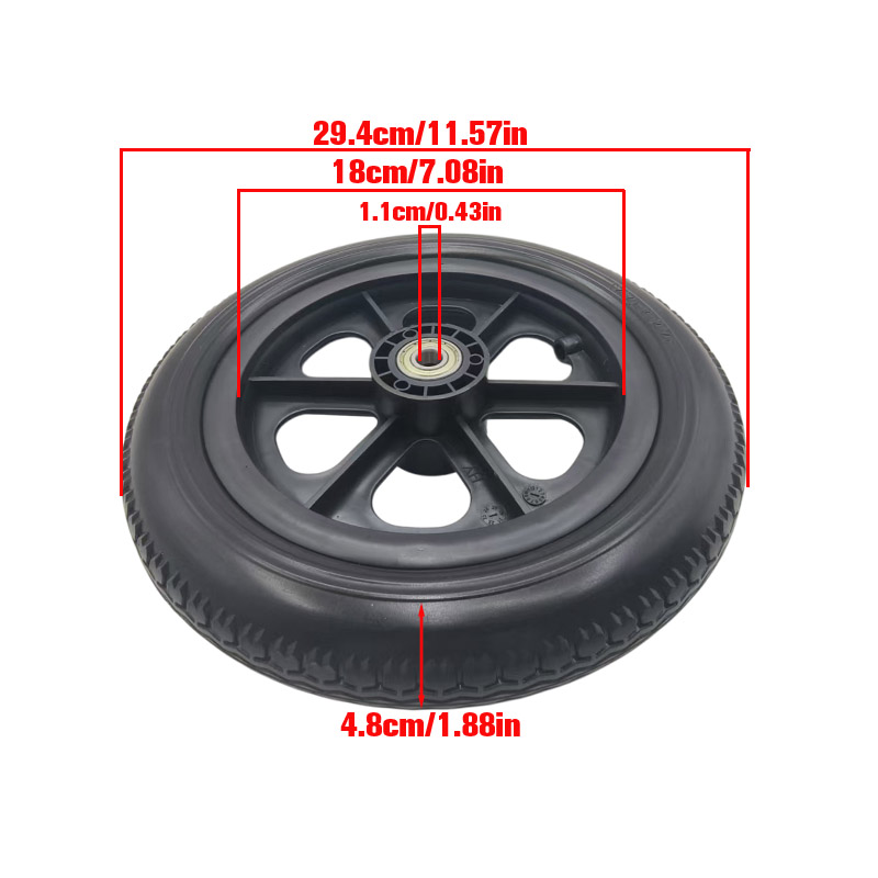 12 inch 12 1/2 x 2 1/4 solid i - Scooter Parts review and price