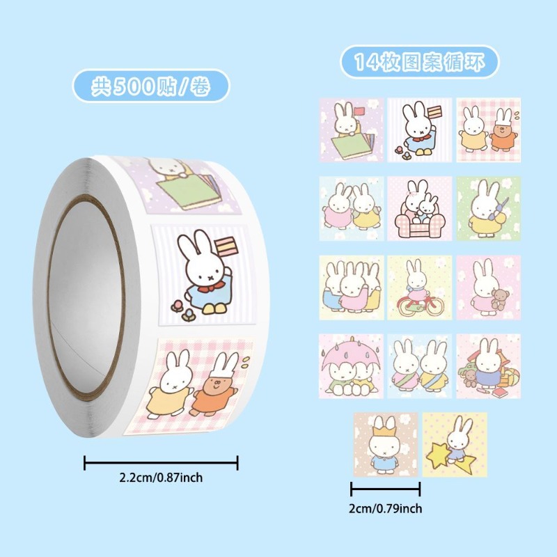 Miffy 500pcs Roll Sticker High - Atv Parts review and price