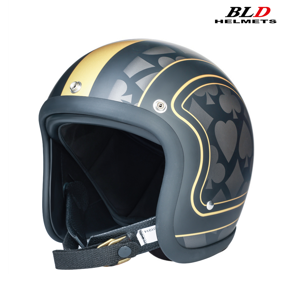 Low Profile Japan Korea Style  - Vintage Open Face Retro Helmet review and price