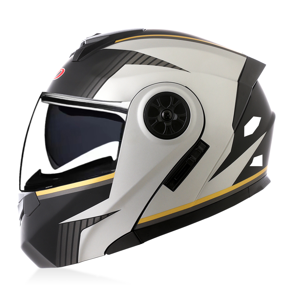 High Quality Modular Flip Up H - Modular Flip Up Motorcycle Helmet Dot Approved review and price