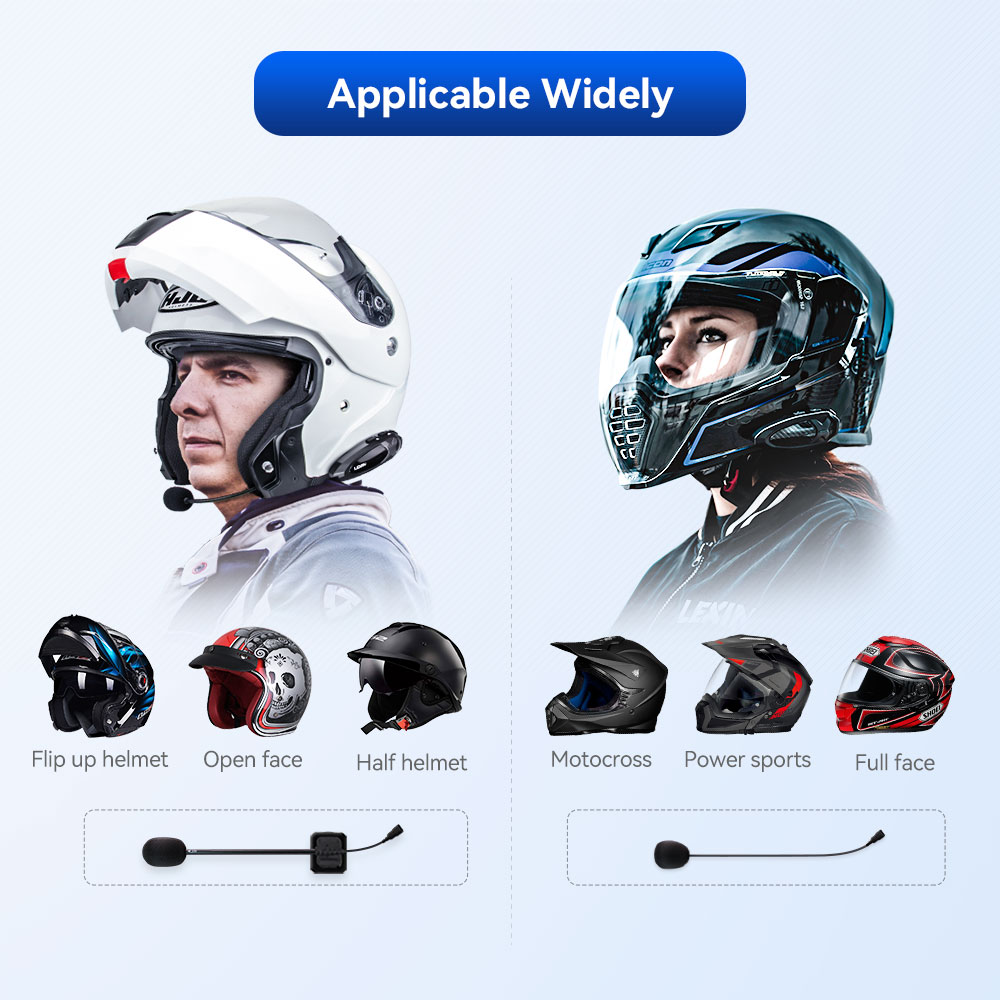 LEXIN-G2 Motorcycle Intercom H - Universal Motorcycle Helmet Intercom Headset review and price