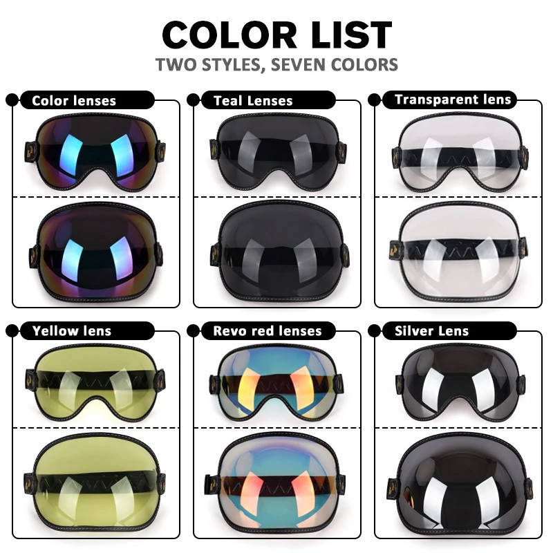 Uchoose Fit All Vintage Retro  - Vintage Open Face Retro Helmet review and price