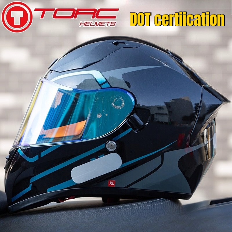 FOR TORC T18 Motorcycle Helmet - Modular Flip Up Motorcycle Helmet Dot Approved review and price