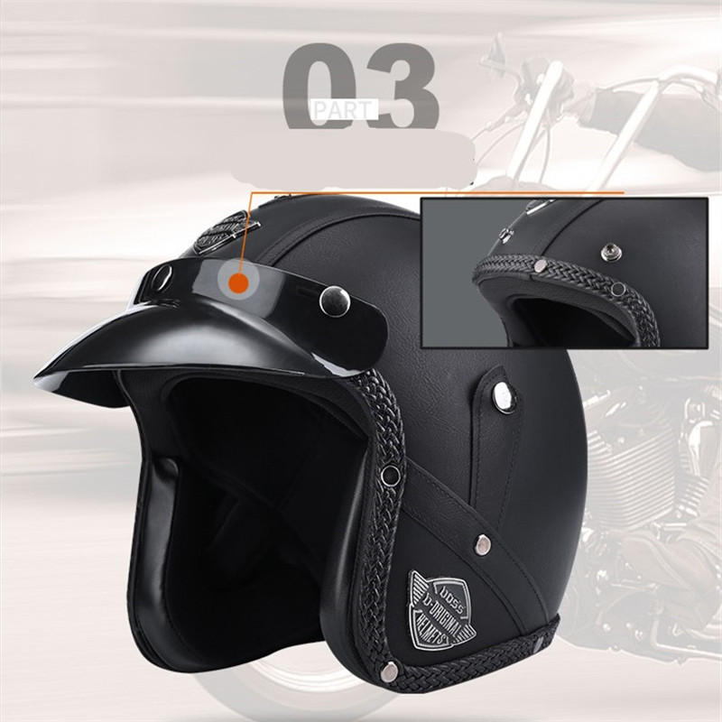New Arrival Helmets Open Face  - Vintage Open Face Retro Helmet review and price