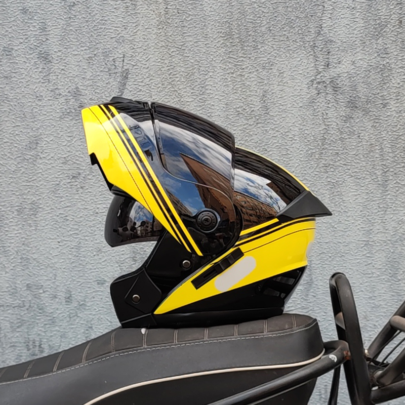 ORZ Latest DOT Approved Safety - Dual Visor Motorcycle Racing Helmet review and price