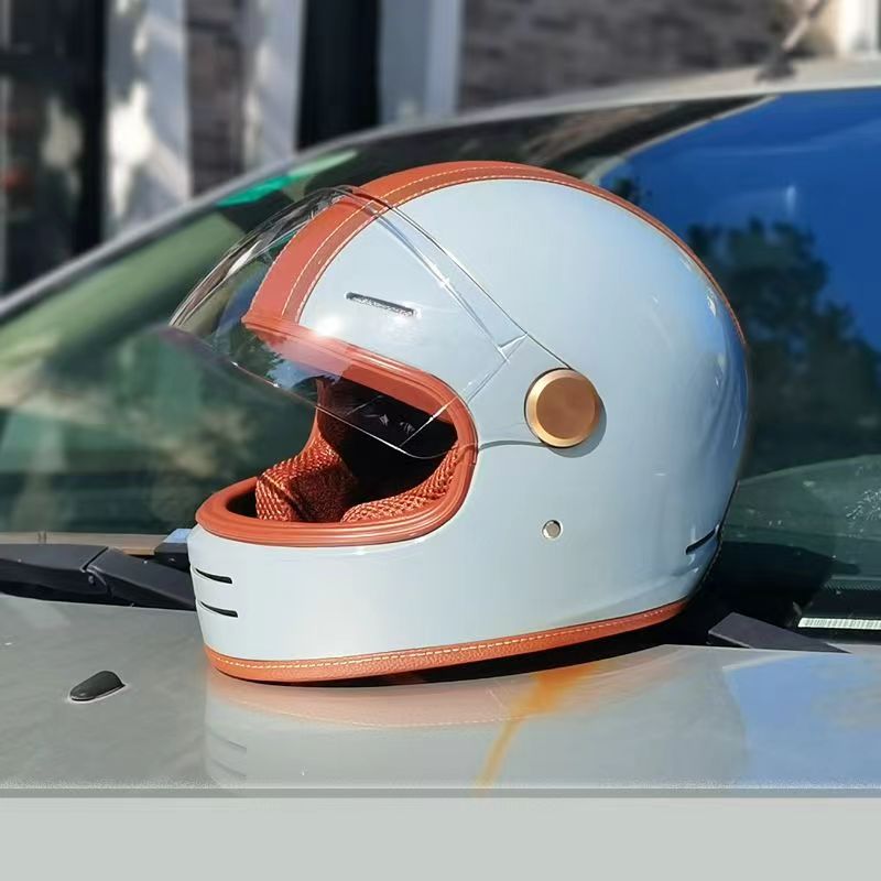Vintage Casque Motorcycle Helm - Vintage Open Face Retro Helmet review and price