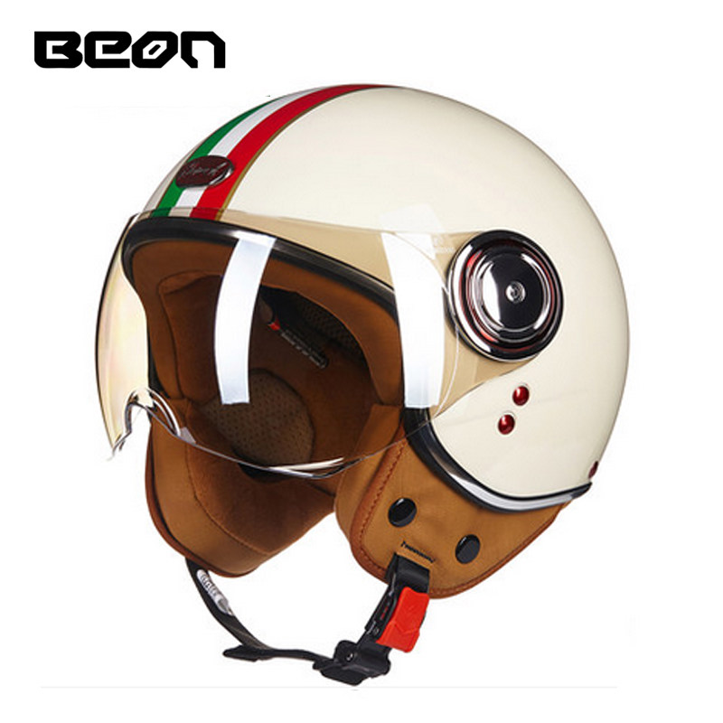 Capacete BEON 110B Open Face M - Vintage Open Face Retro Helmet review and price