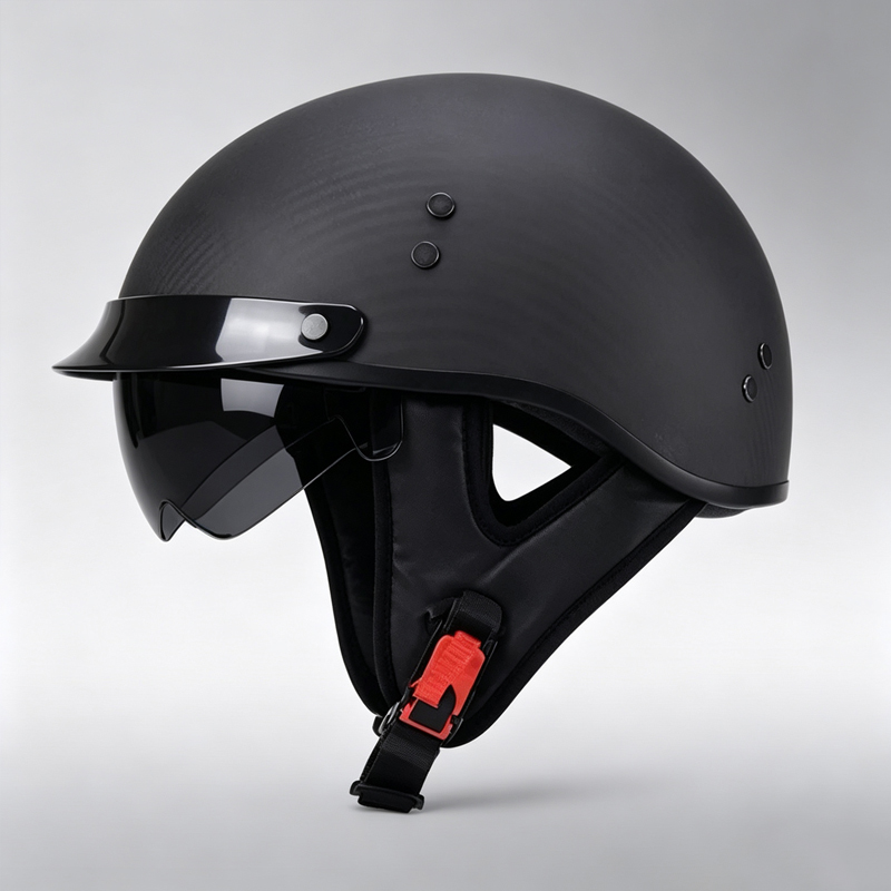 Carbon Fiber Motorcycle Half H - Carbon Fiber Lightweight Motorcycle Helmet review and price