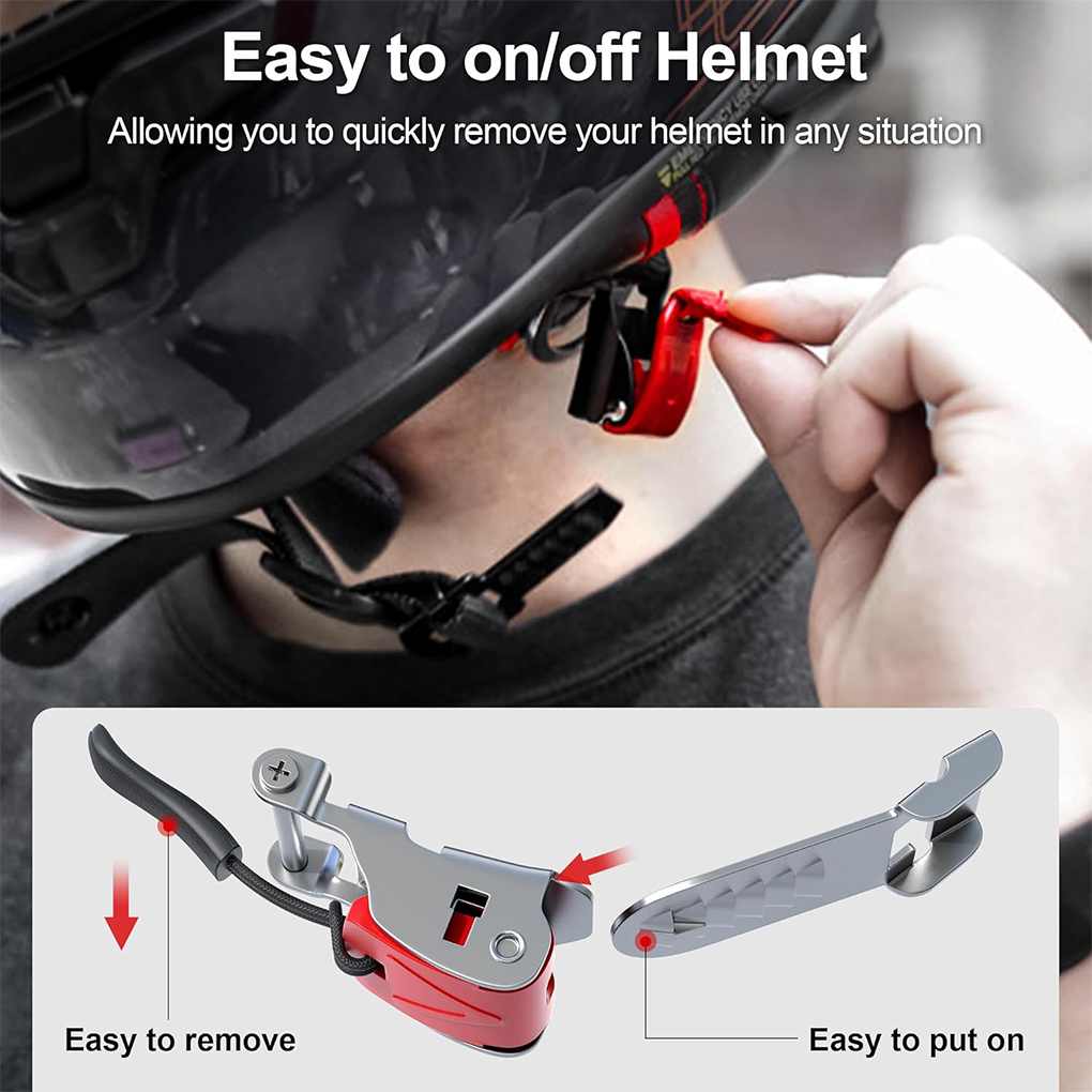 Light Weight Helmet Quick Rele - Quick Release Buckle Motorcycle Helmet review and price