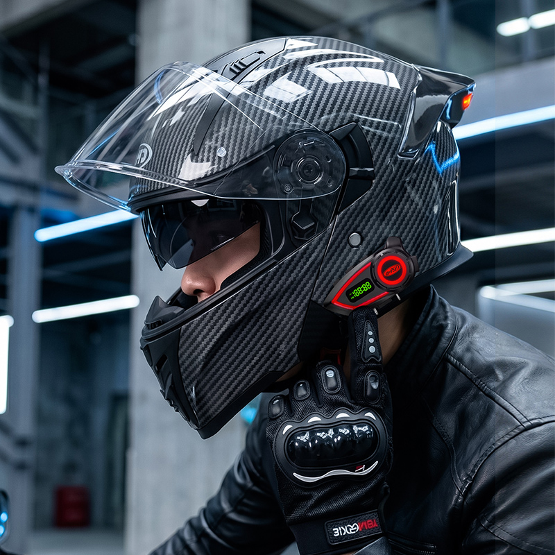 ABS Material Motorcycle Helmet - Modular Flip Up Motorcycle Helmet Dot Approved review and price