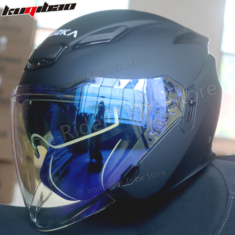 Kuqibao Dual Lens Modular Flip - Modular Flip Up Motorcycle Helmet Dot Approved review and price